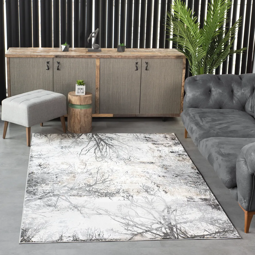 Thono Gray 5' x 8' Rug - Image 2