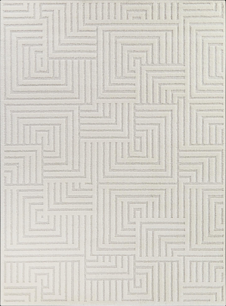 Thorm Cream 5'3 x 7' Area Rug - Thumbnail - Image 1