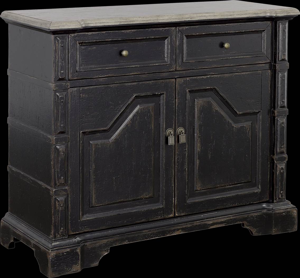 Thornbird Black Accent Cabinet - Thumbnail - Image 1
