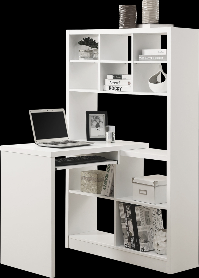 Thornhill White Desk - Thumbnail - Image 1
