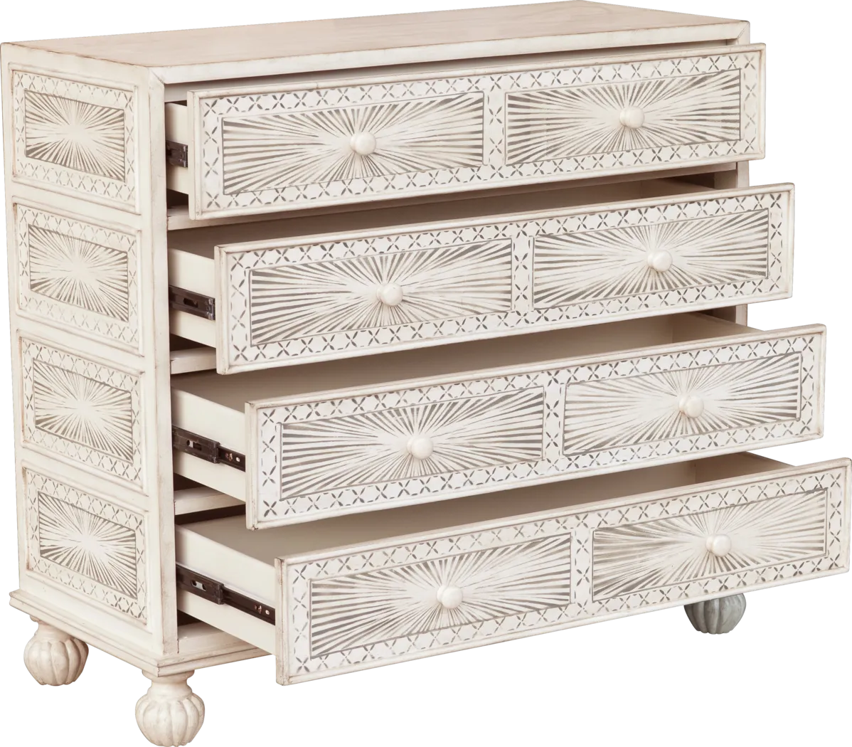 Thornwell White Accent Cabinet - Thumbnail - Image 2