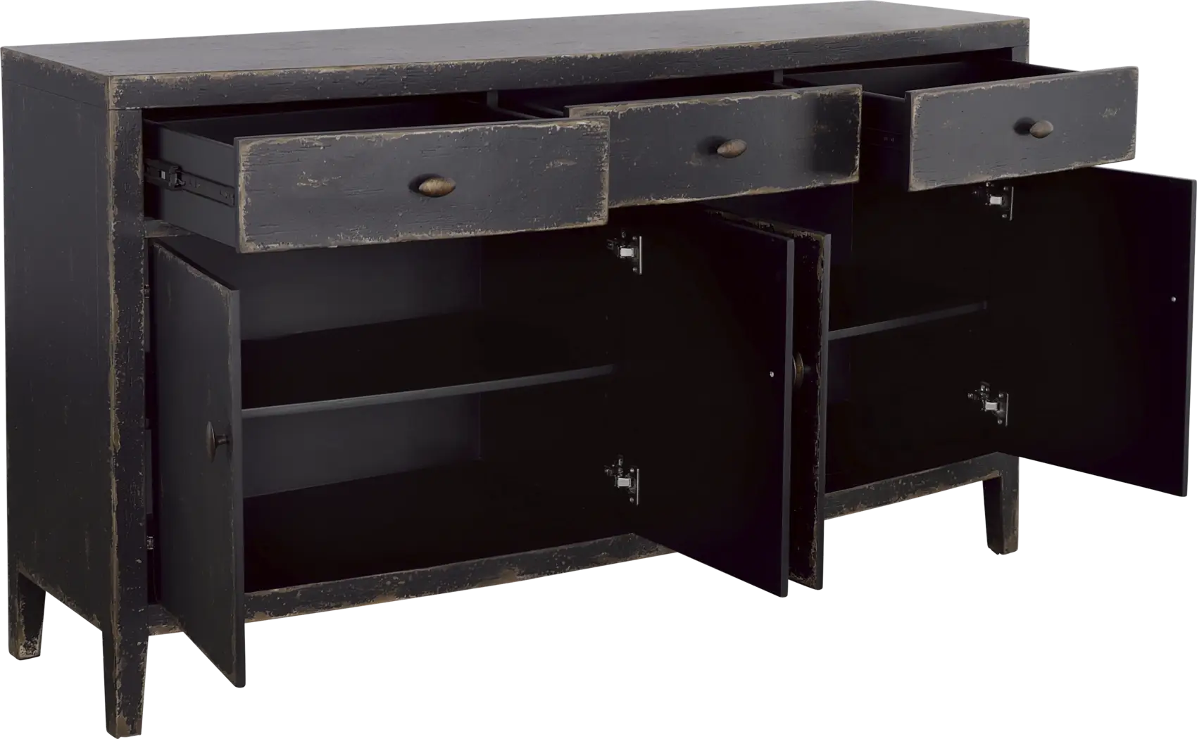 Thrall II Black Credenza - Thumbnail - Image 5