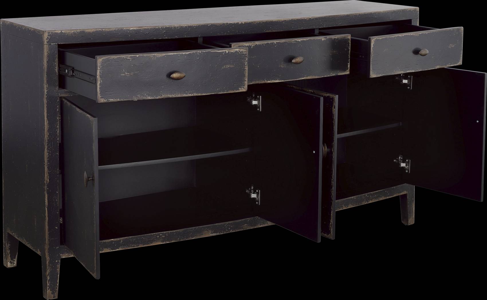 Thrall II Black Credenza - Thumbnail - Image 5