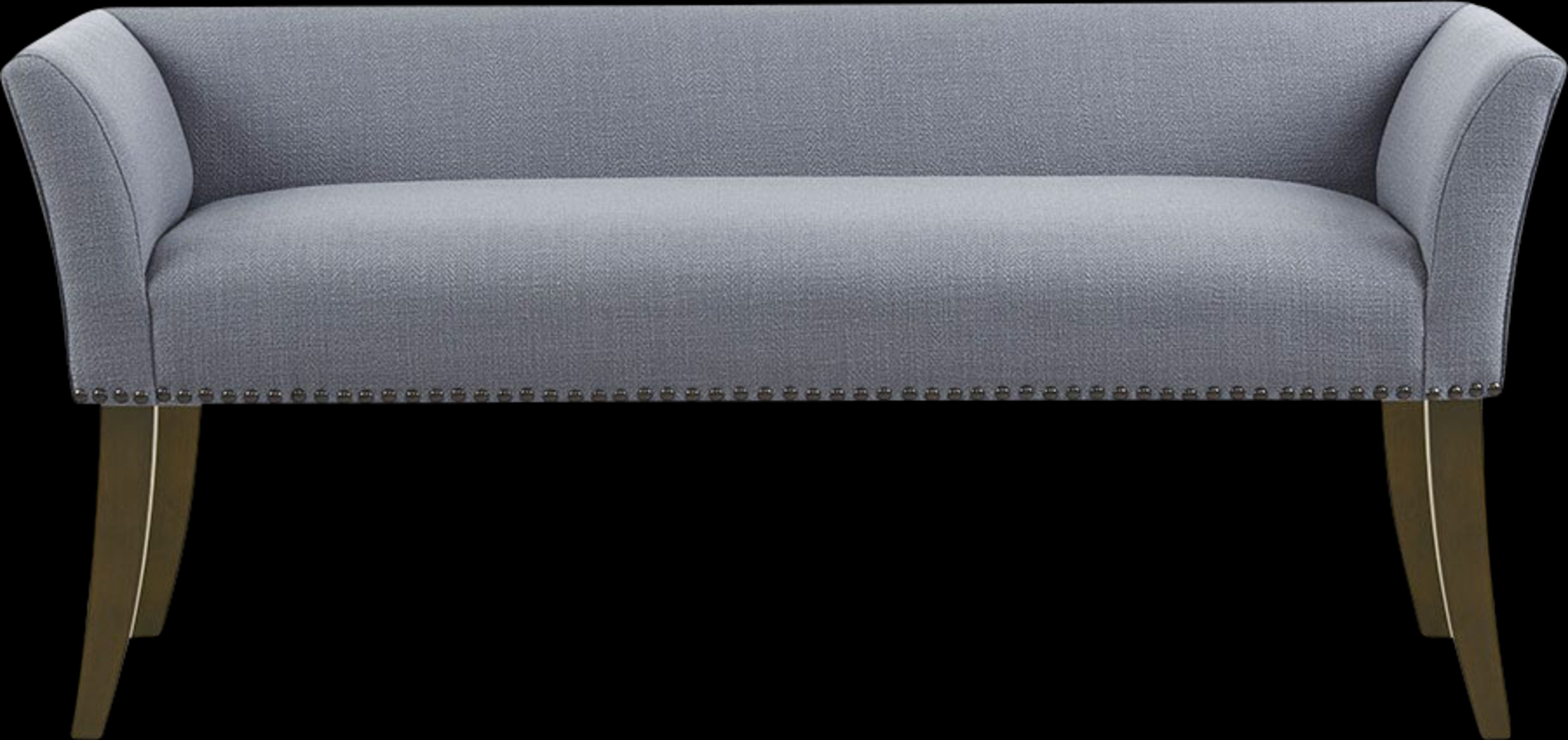 Threepine Blue Accent Bench - Thumbnail - Image 2