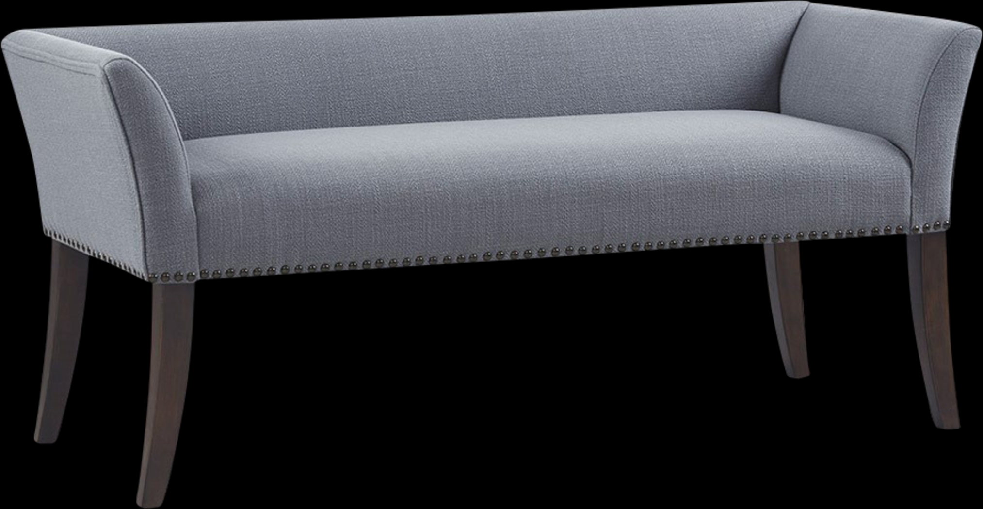 Threepine Blue Accent Bench - Thumbnail - Image 1