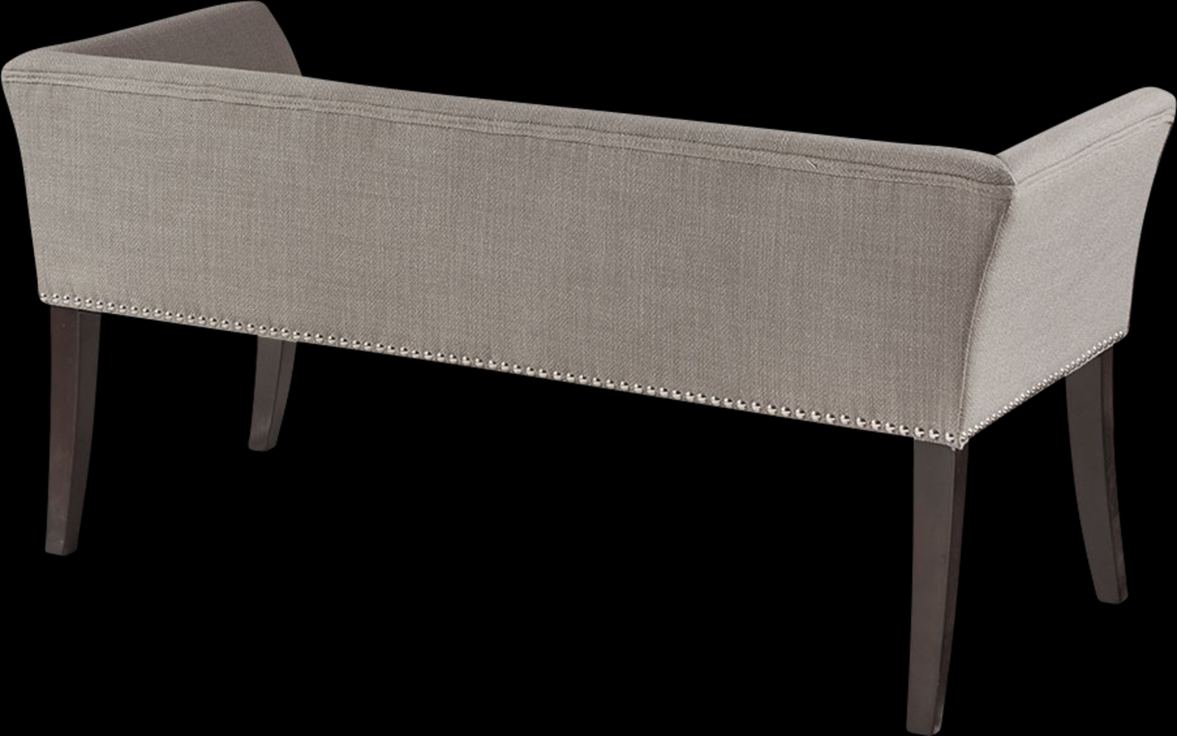 Threepine Gray Accent Bench - Thumbnail - Image 3