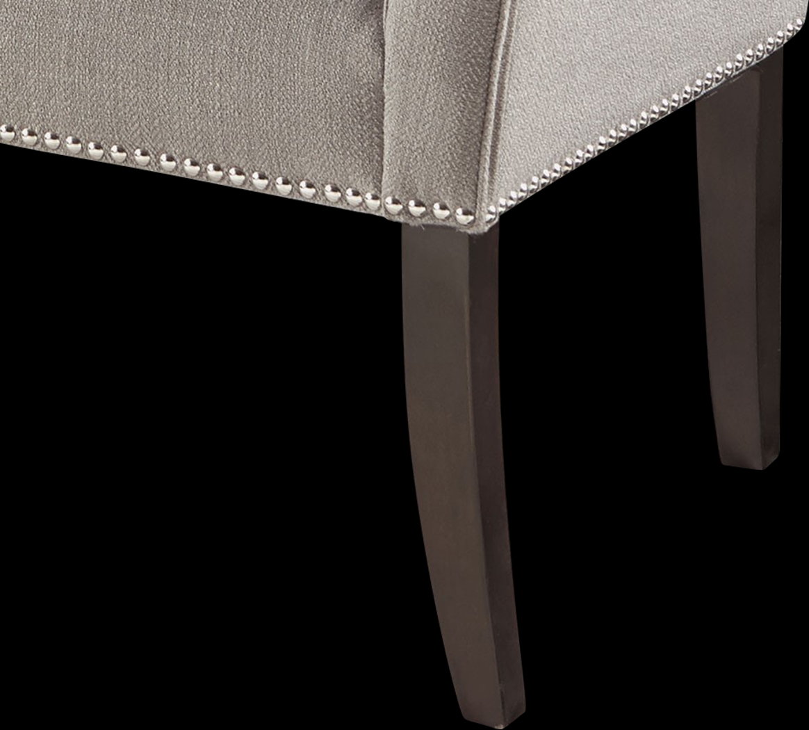 Threepine Gray Accent Bench - Thumbnail - Image 5