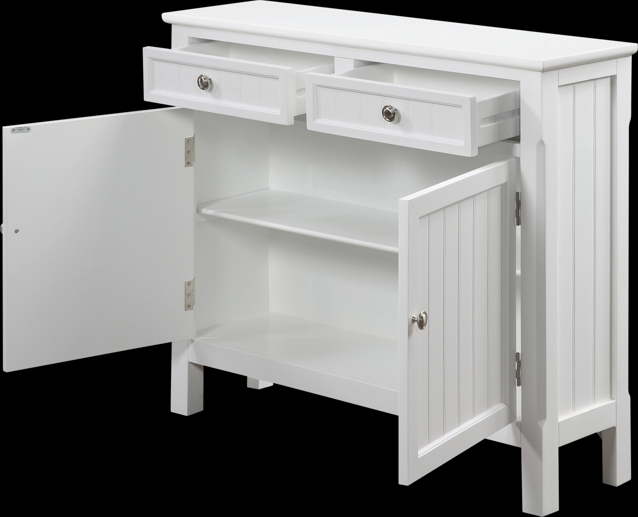 Thronvine White Accent Cabinet - Thumbnail - Image 3