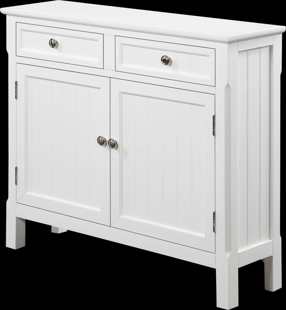 Thronvine White Accent Cabinet - Thumbnail - Image 1