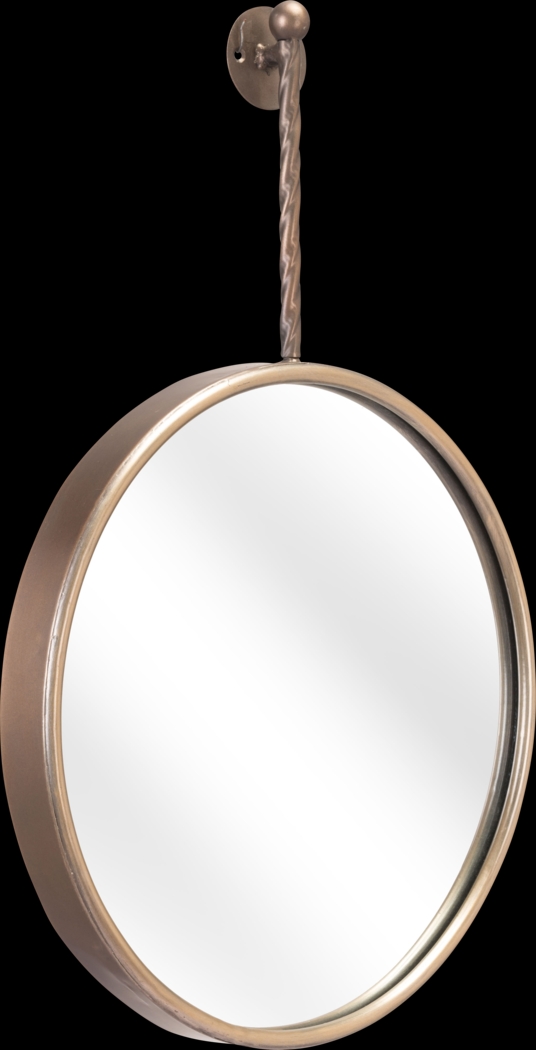 Throwney Gold Mirror - Thumbnail - Image 2