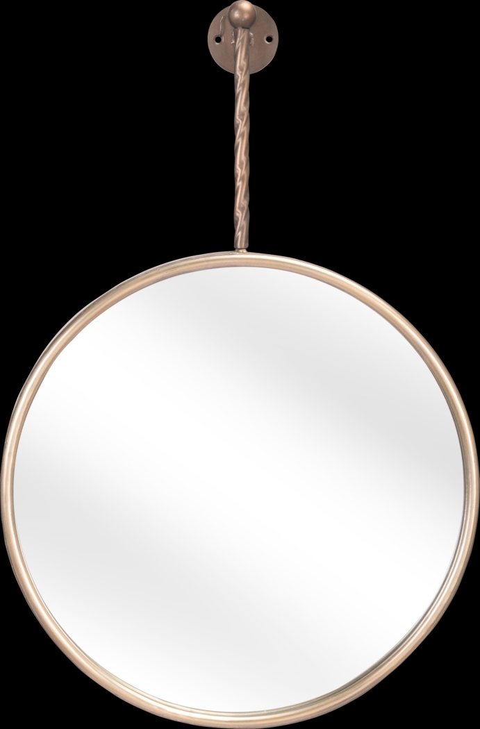 Throwney Gold Mirror - Thumbnail - Image 1