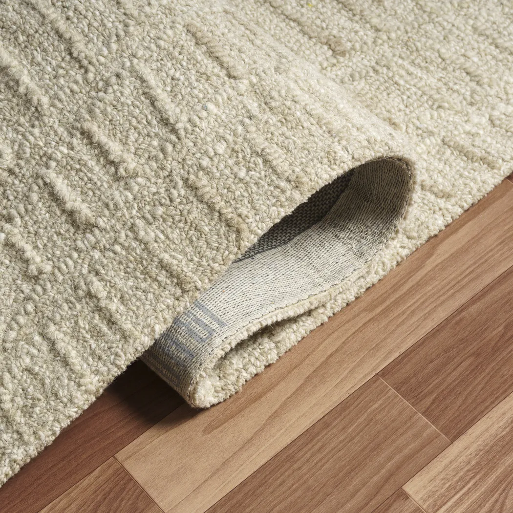 Thui Light Taupe 7'9 x 9'9 Rug - Thumbnail - Image 4