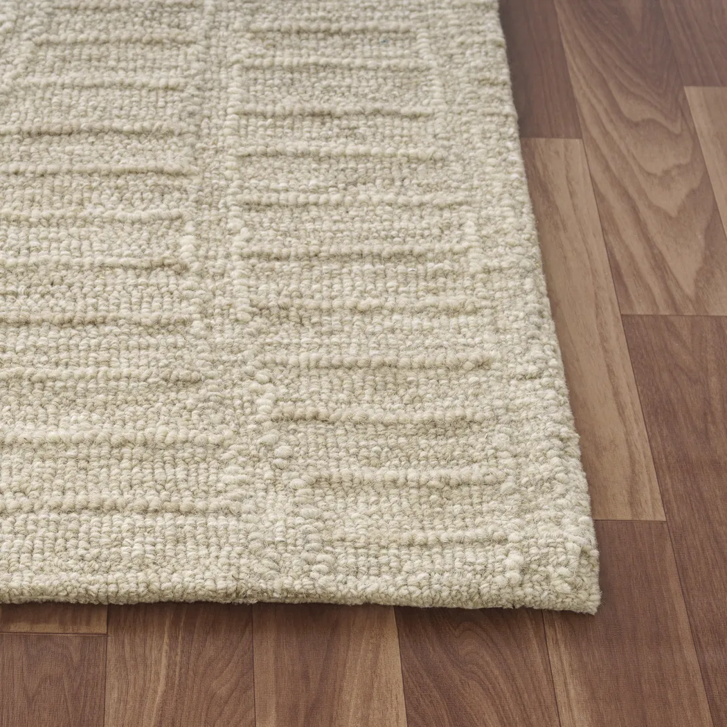 Thui Light Taupe 7'9 x 9'9 Rug - Thumbnail - Image 5