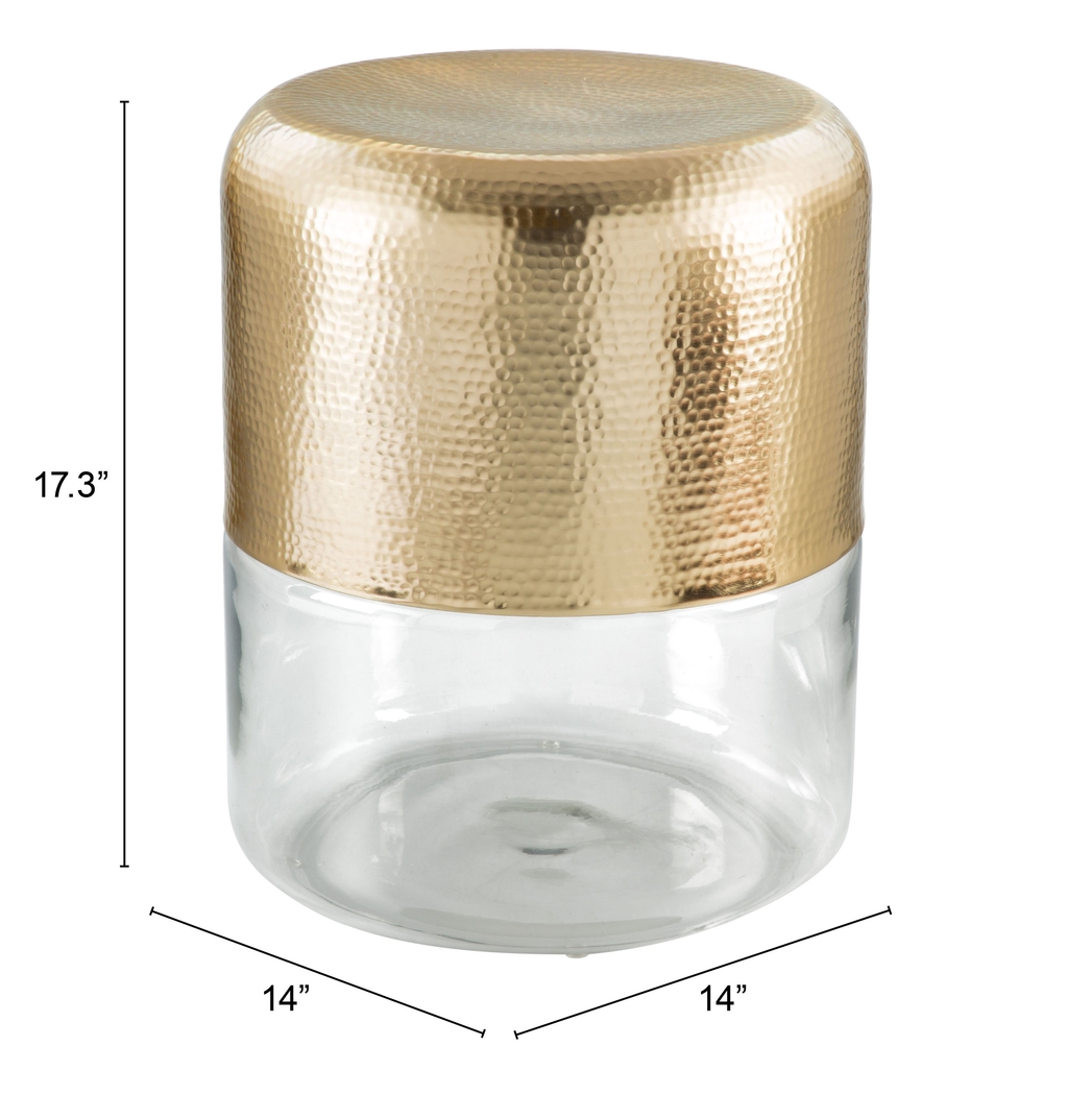 Thurlow Gold Accent Table - Thumbnail - Image 6