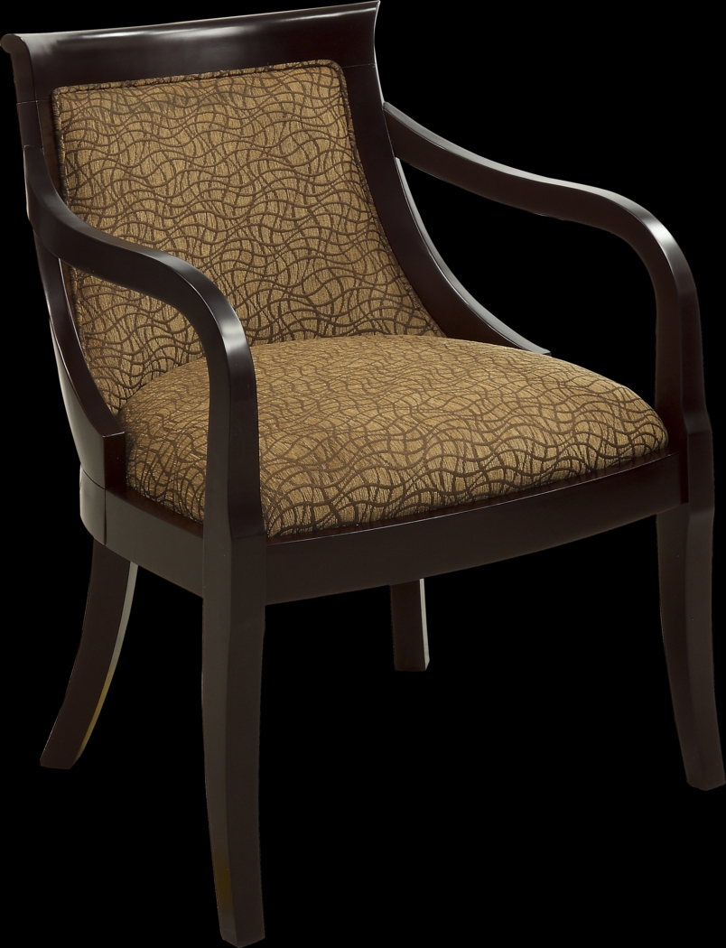 Thurow Brown Accent Chair - Thumbnail - Image 1