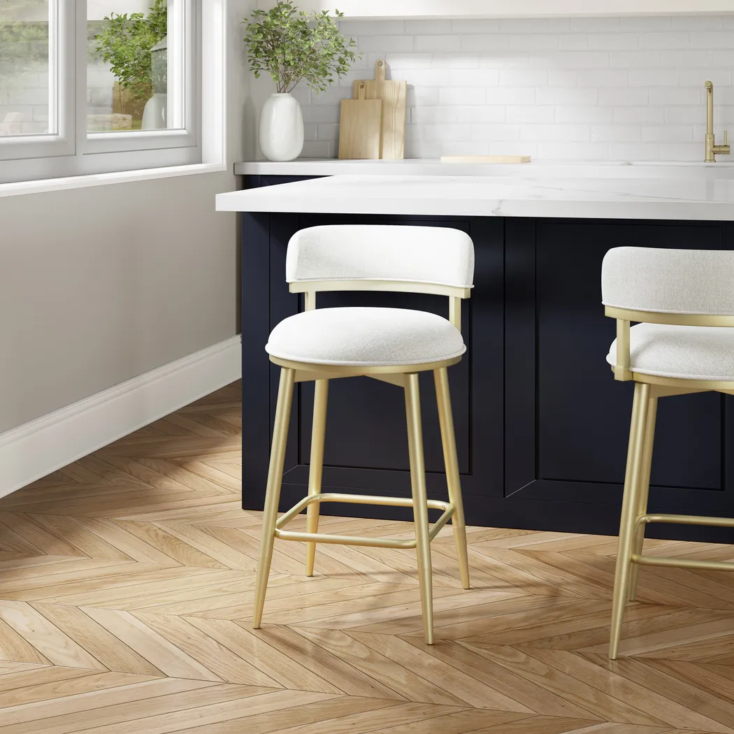 Thyia Beige Adjustable Stool - Thumbnail - Image 7