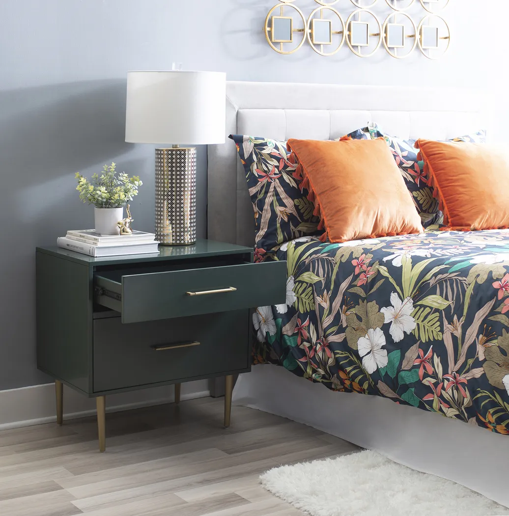 Thyson Green Nightstand - Image 12