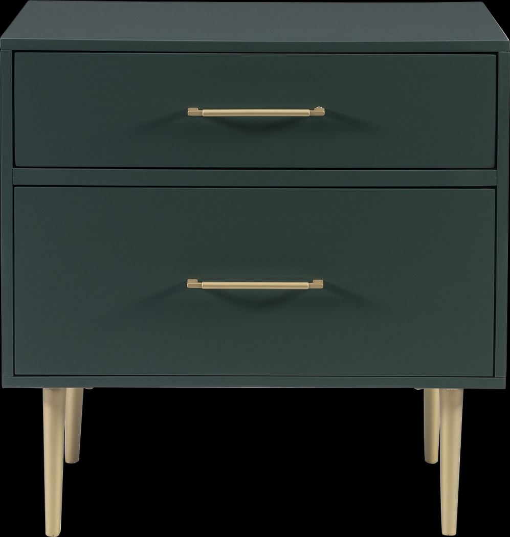 Thyson Green Nightstand - Thumbnail - Image 3