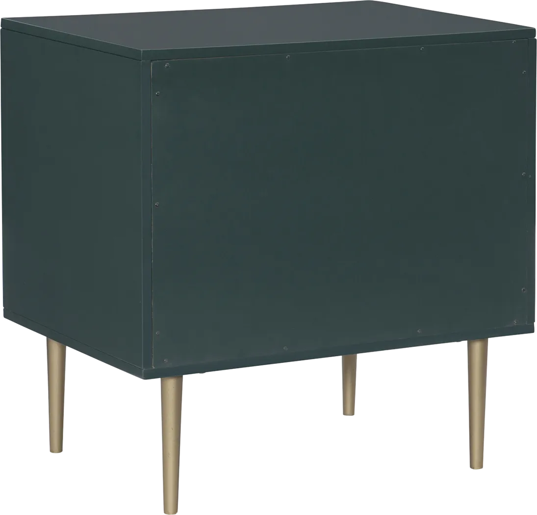 Thyson Green Nightstand - Image 6