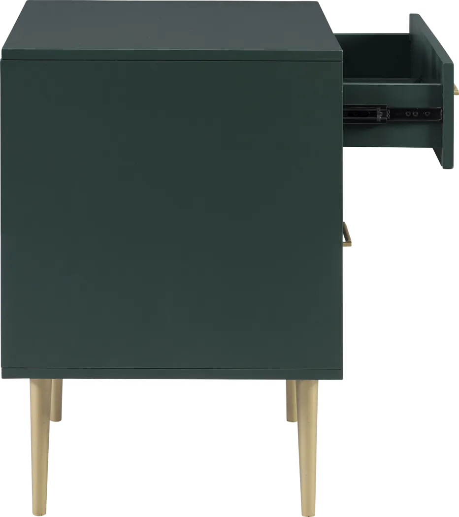 Thyson Green Nightstand - Image 7