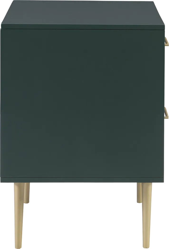 Thyson Green Nightstand - Image 8