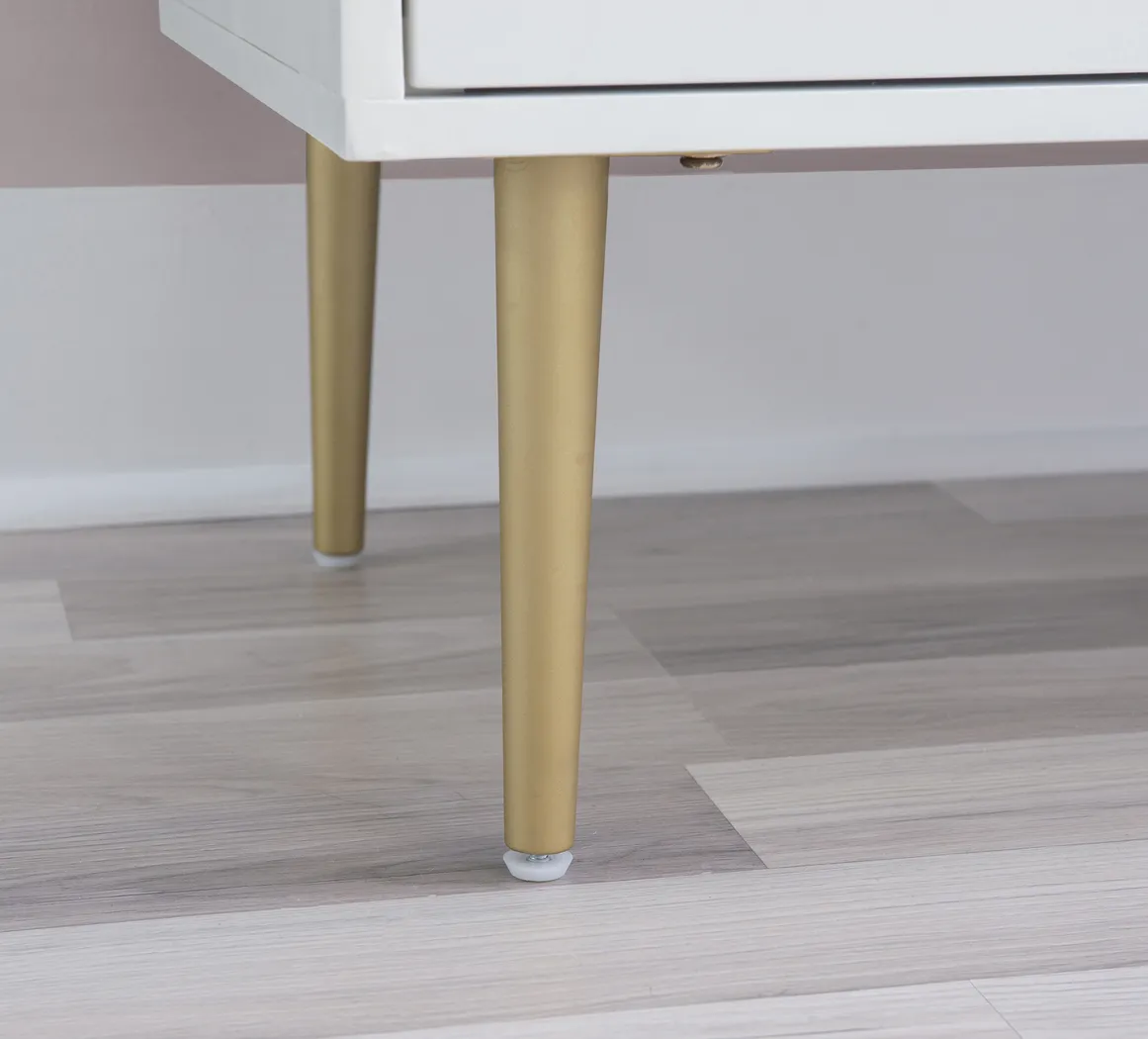 Thyson White Nightstand - Image 13