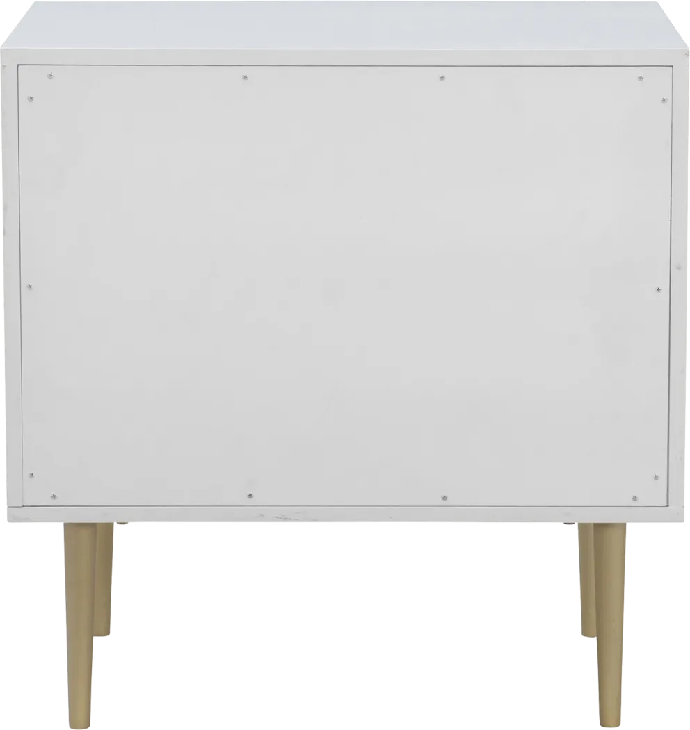 Thyson White Nightstand - Image 5
