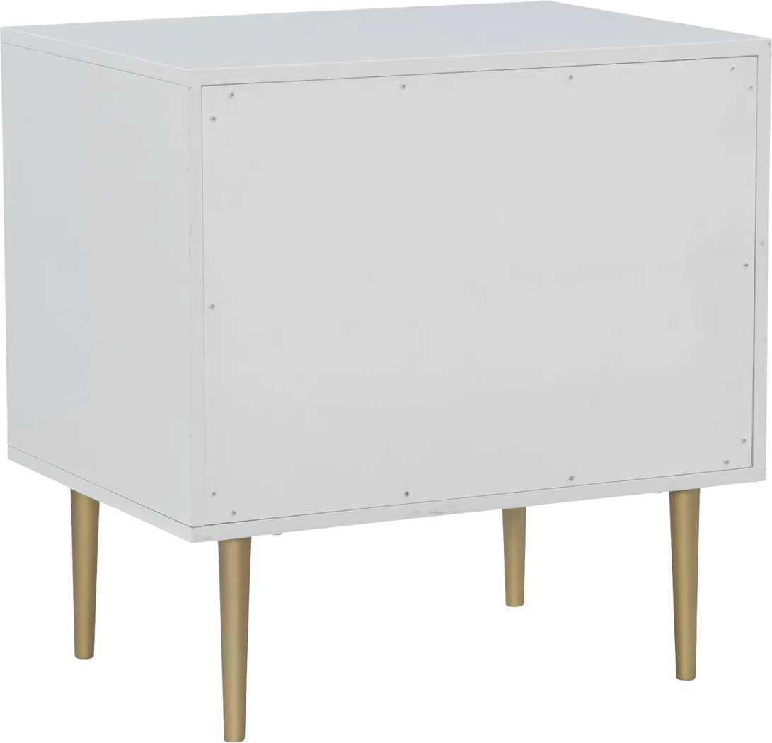 Thyson White Nightstand - Image 6