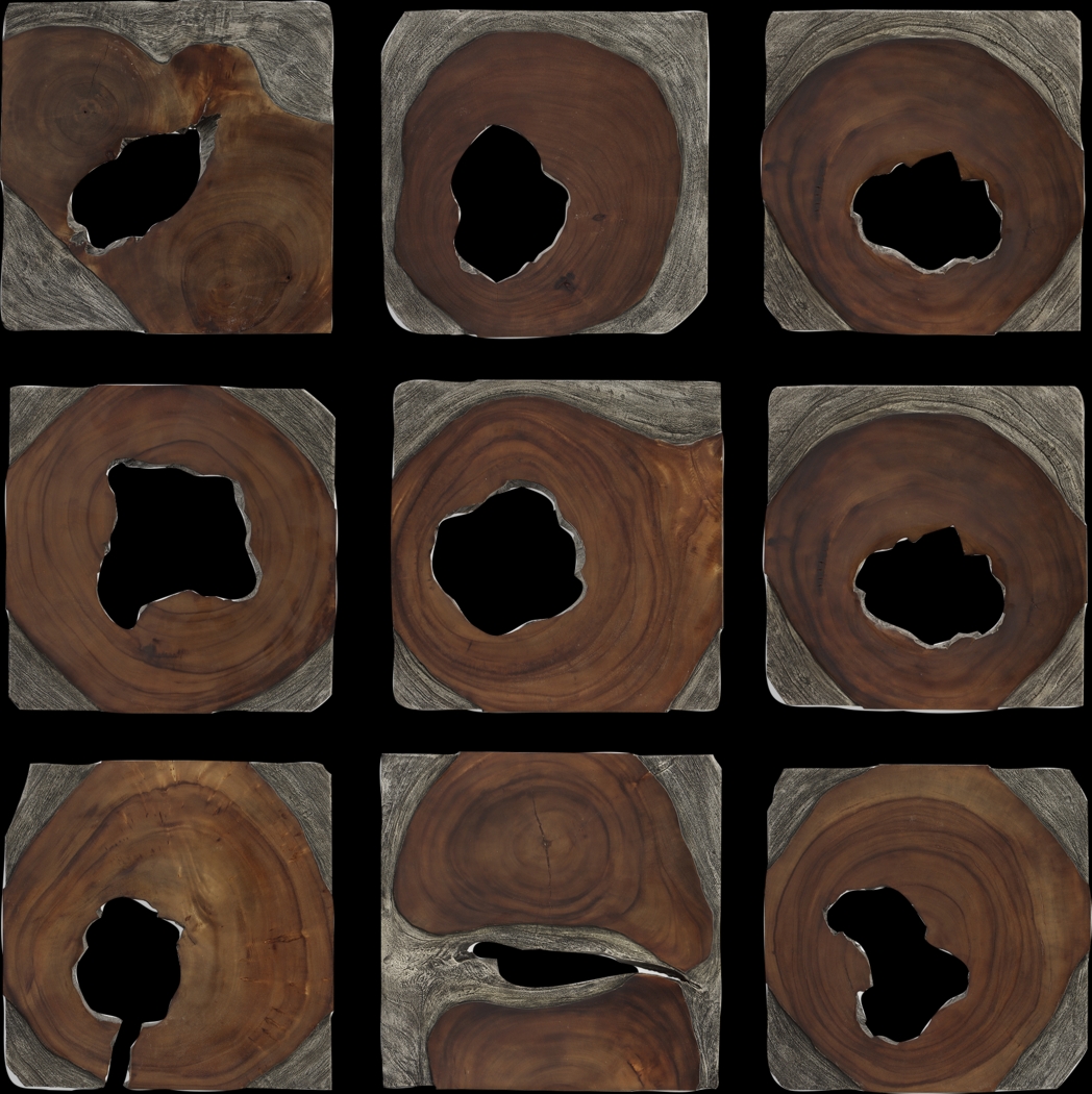 Tibor Brown Wall Decor, Set of 9 - Thumbnail - Image 1