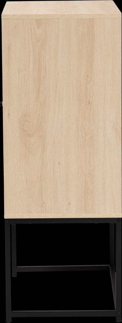 Tiche Light Brown Accent Cabinet - Thumbnail - Image 4