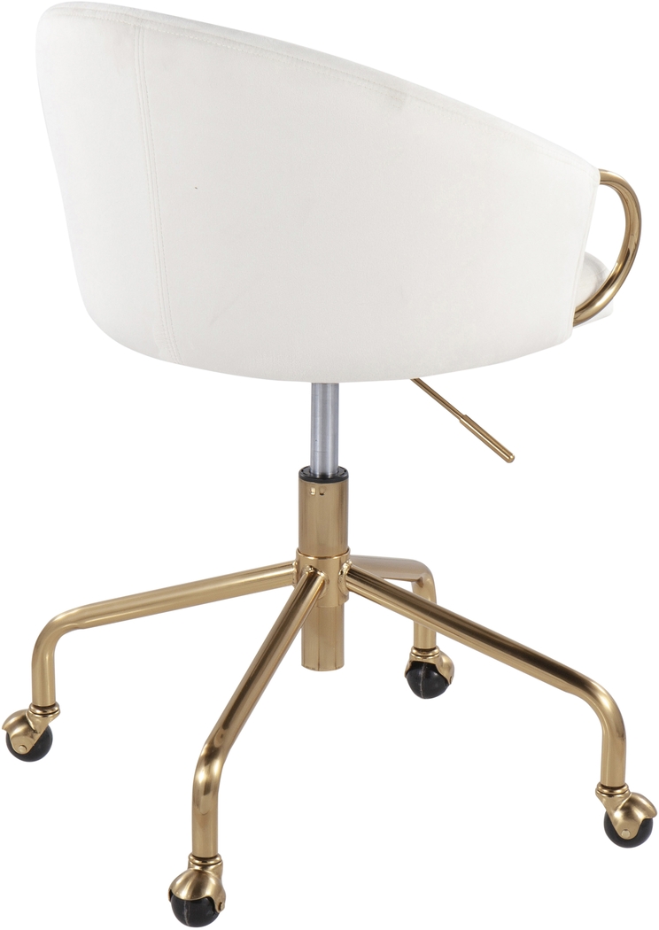 Tichester Cream Office Chair - Thumbnail - Image 3