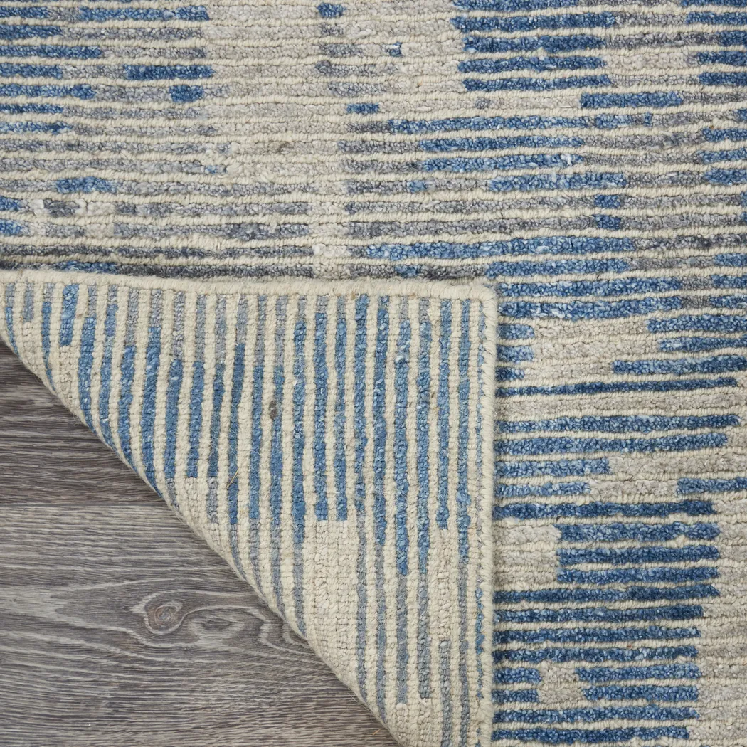 Tideform Blue 8'6 x 11'6 Rug - Thumbnail - Image 4