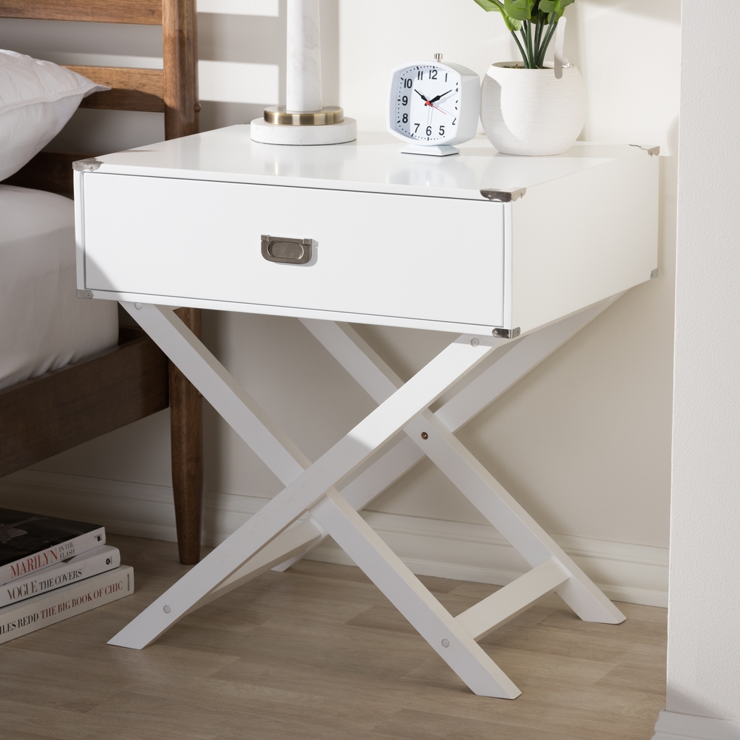 Tidustries White End Table - Thumbnail - Image 3