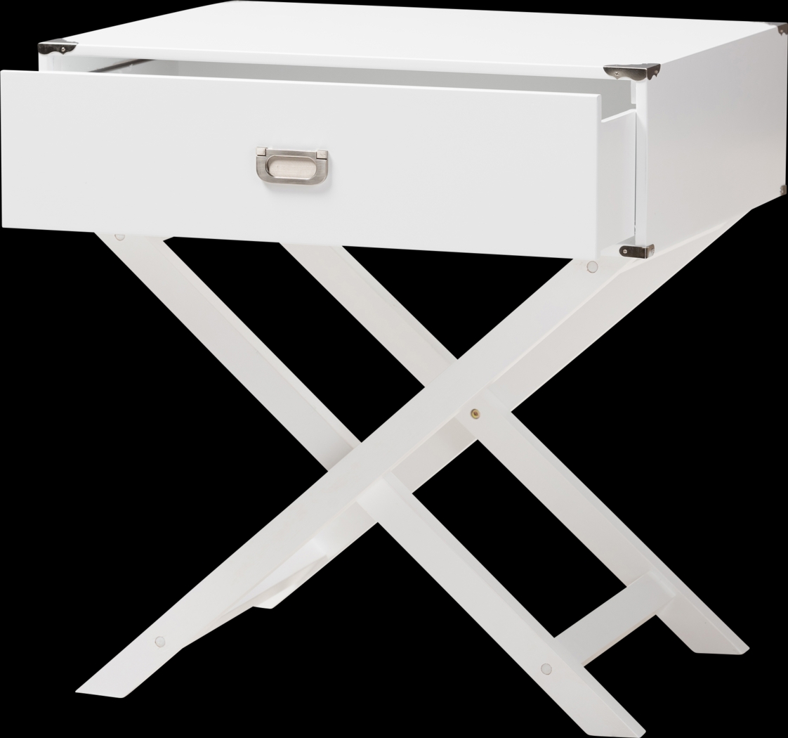 Tidustries White End Table - Thumbnail - Image 5