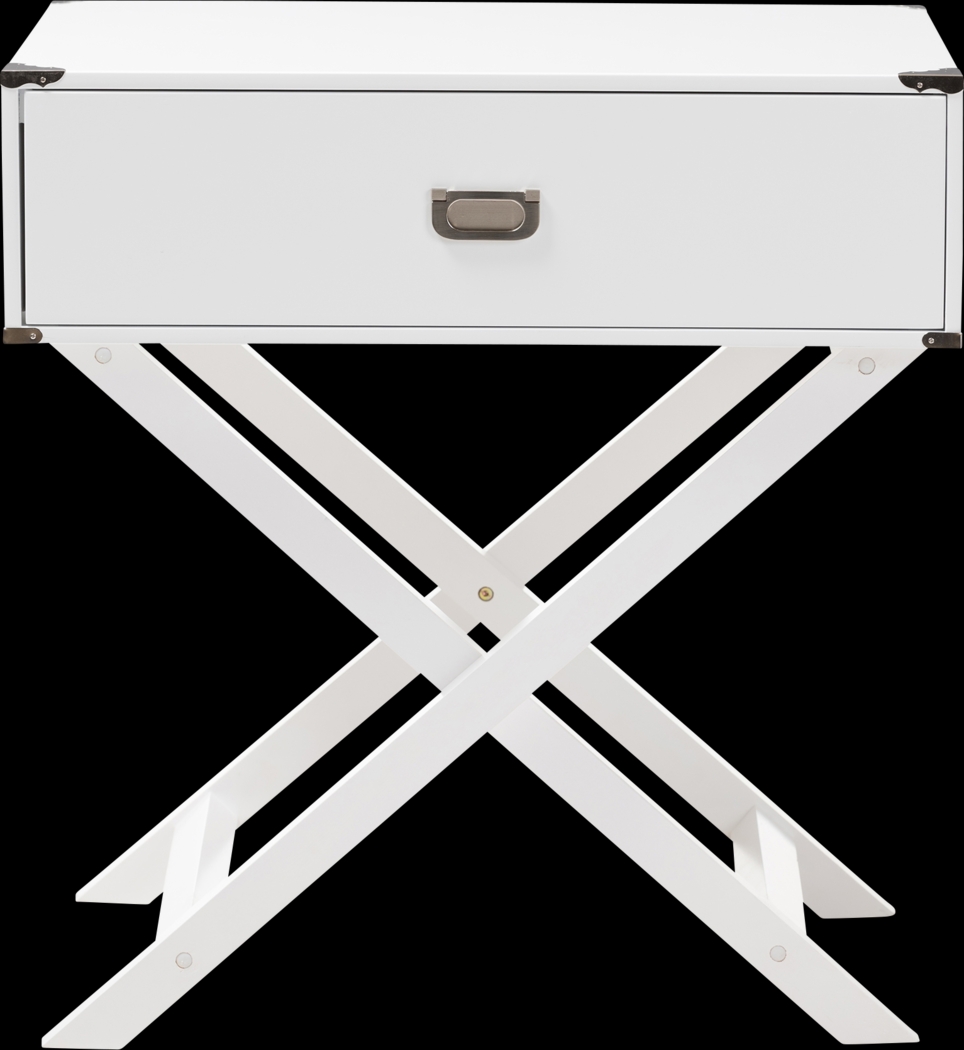 Tidustries White End Table - Thumbnail - Image 6