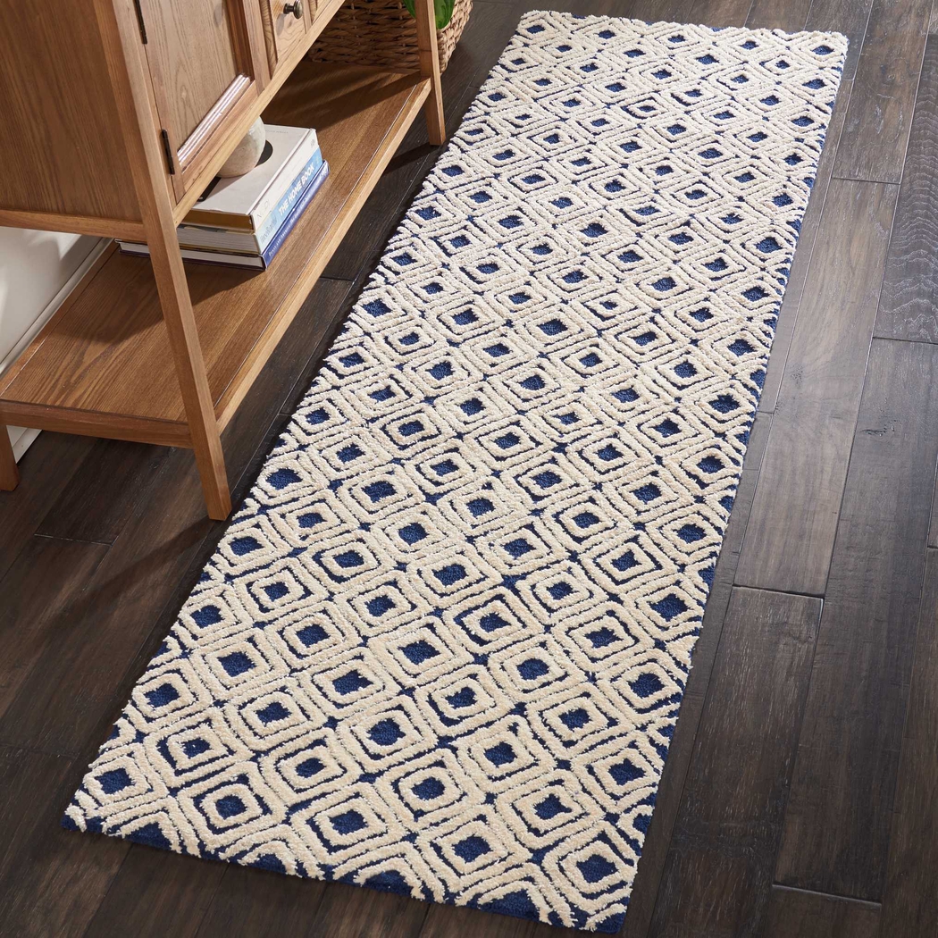 Tiersa Ivory 2'3 x 7'6 Runner Rug - Thumbnail - Image 4