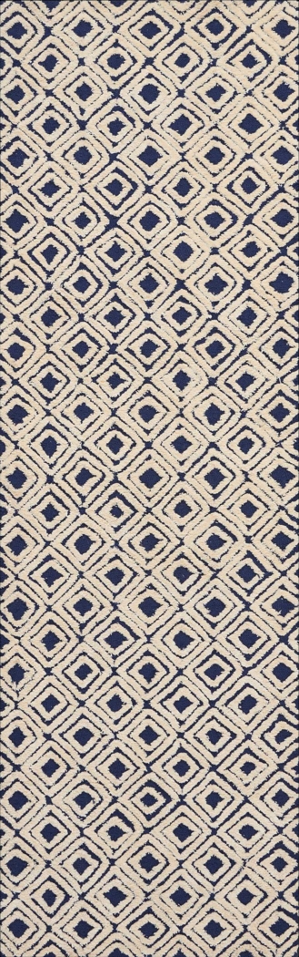 Tiersa Ivory 2'3 x 7'6 Runner Rug - Thumbnail - Image 1