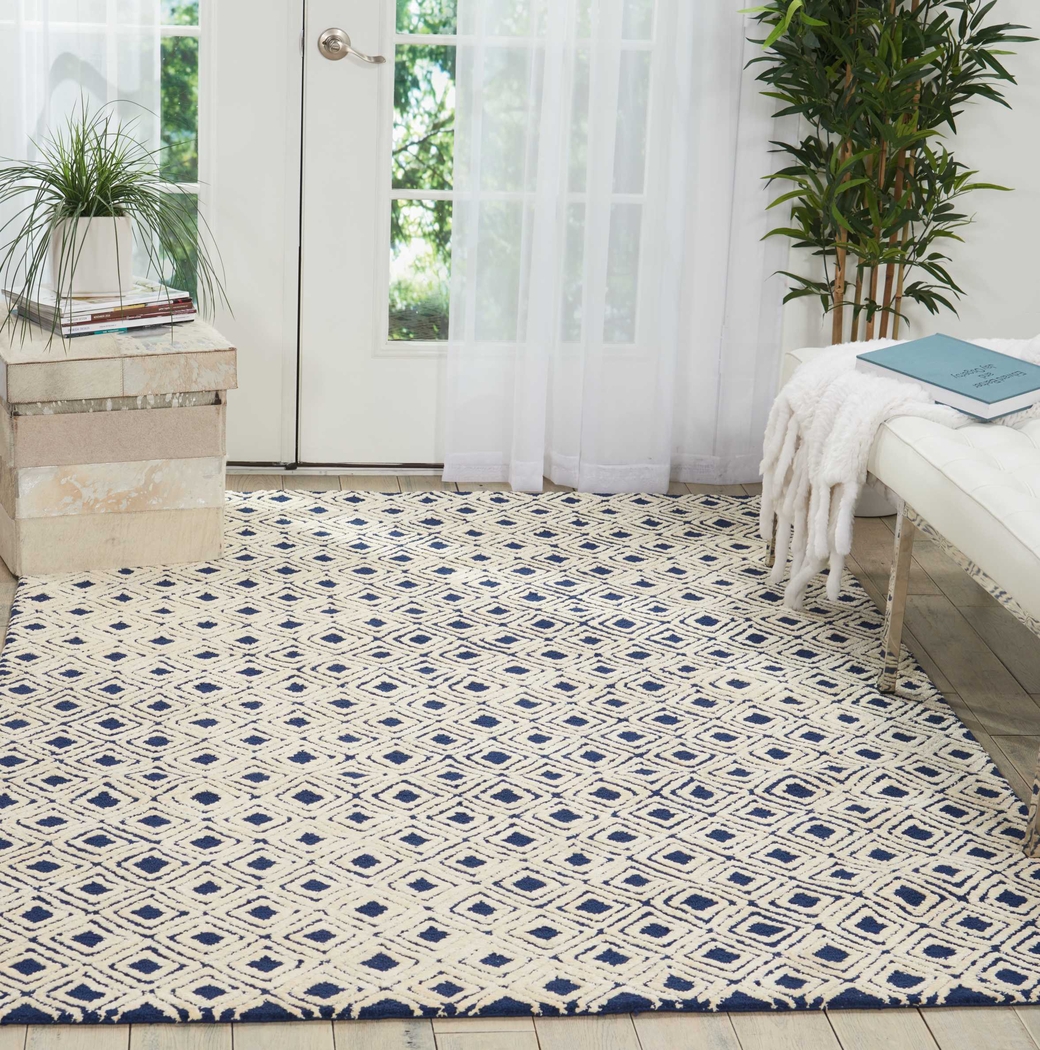 Tiersa Ivory 8' x 10'6 Rug - Thumbnail - Image 4