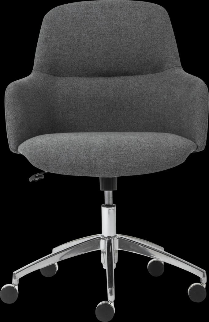 Tiffaney Dark Gray Office Chair - Thumbnail - Image 1