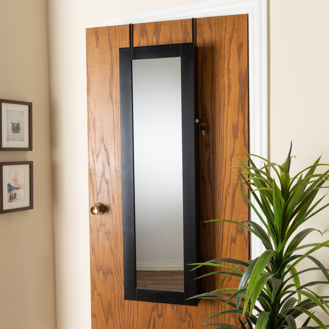 Tifford Black Hanging Jewelry Armoire - Thumbnail - Image 5