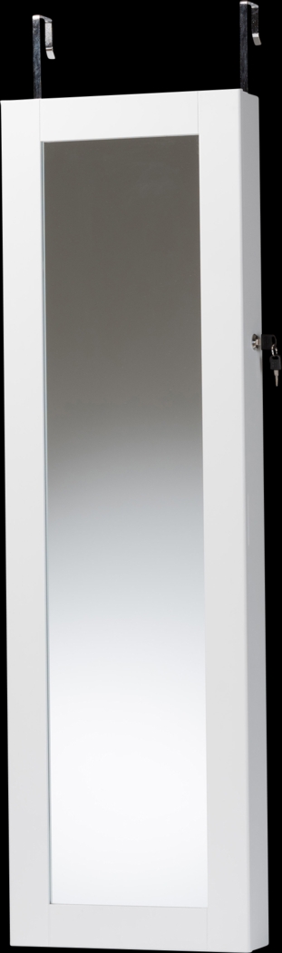 Tifford White Hanging Jewelry Armoire - Thumbnail - Image 1