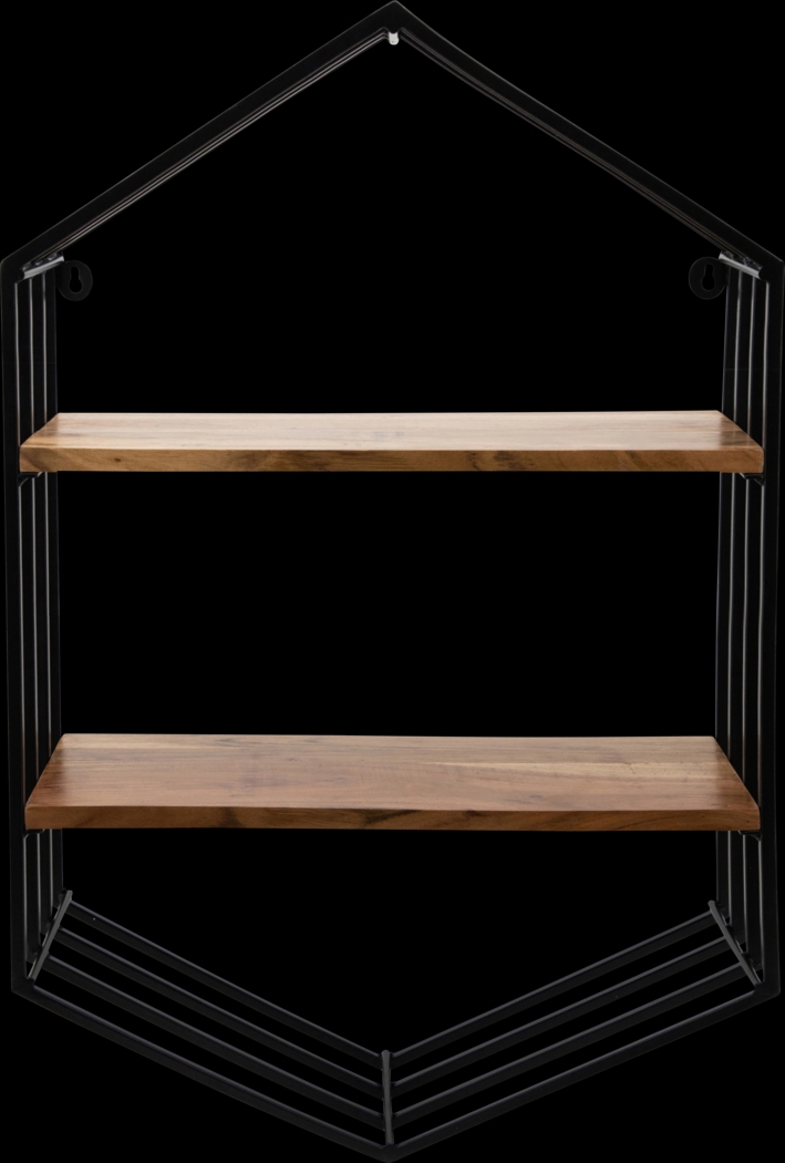 Tiftonia Brown Wall Shelf - Thumbnail - Image 1