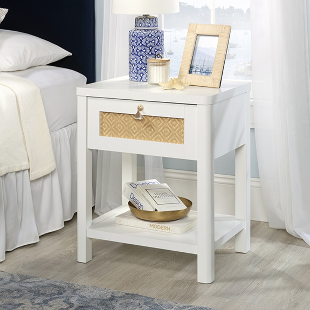 Tigerbank White Nightstand - Thumbnail - Image 2