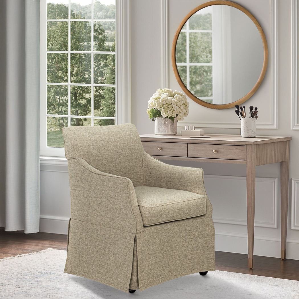 Tigerfly Beige Arm Chair - Thumbnail - Image 2
