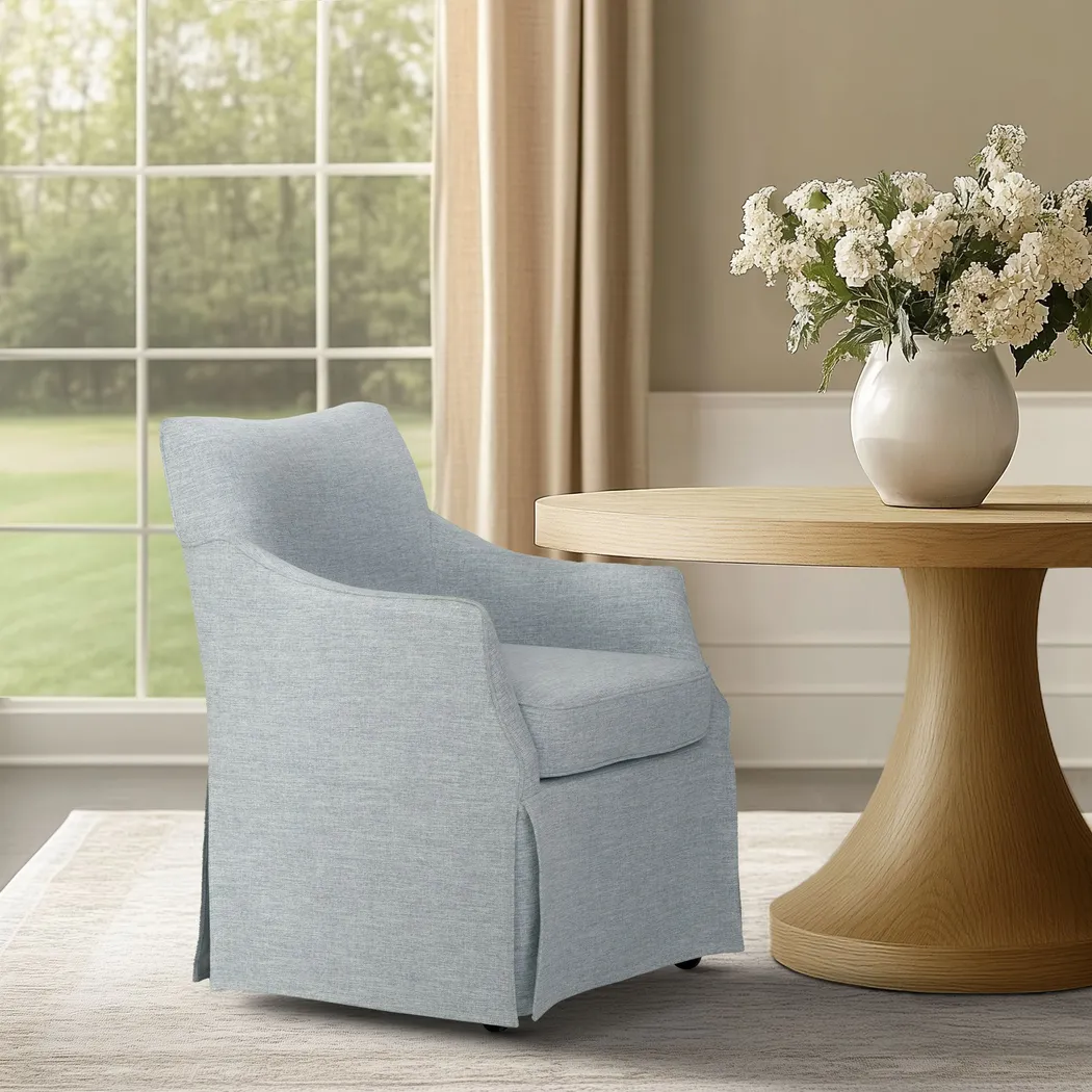 Tigerfly Blue Arm Chair - Thumbnail - Image 2