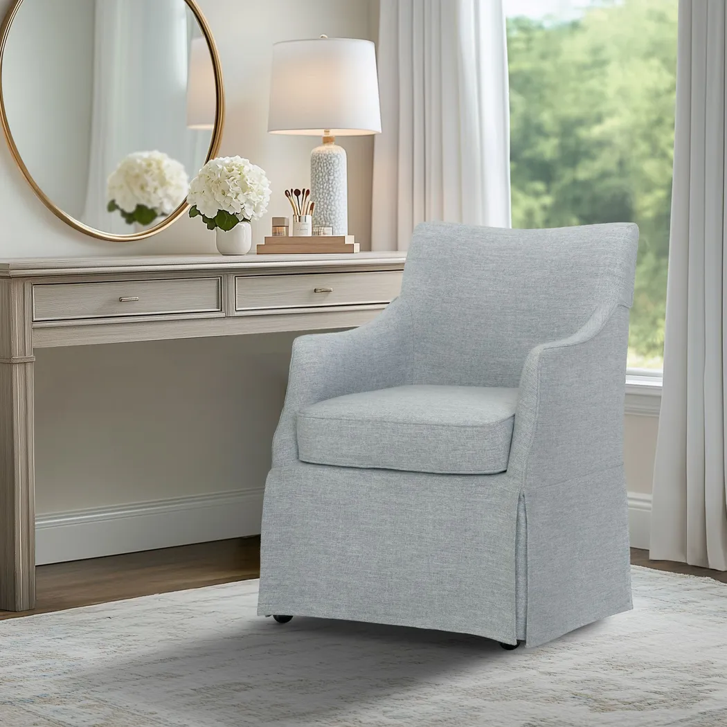 Tigerfly Blue Arm Chair - Thumbnail - Image 3