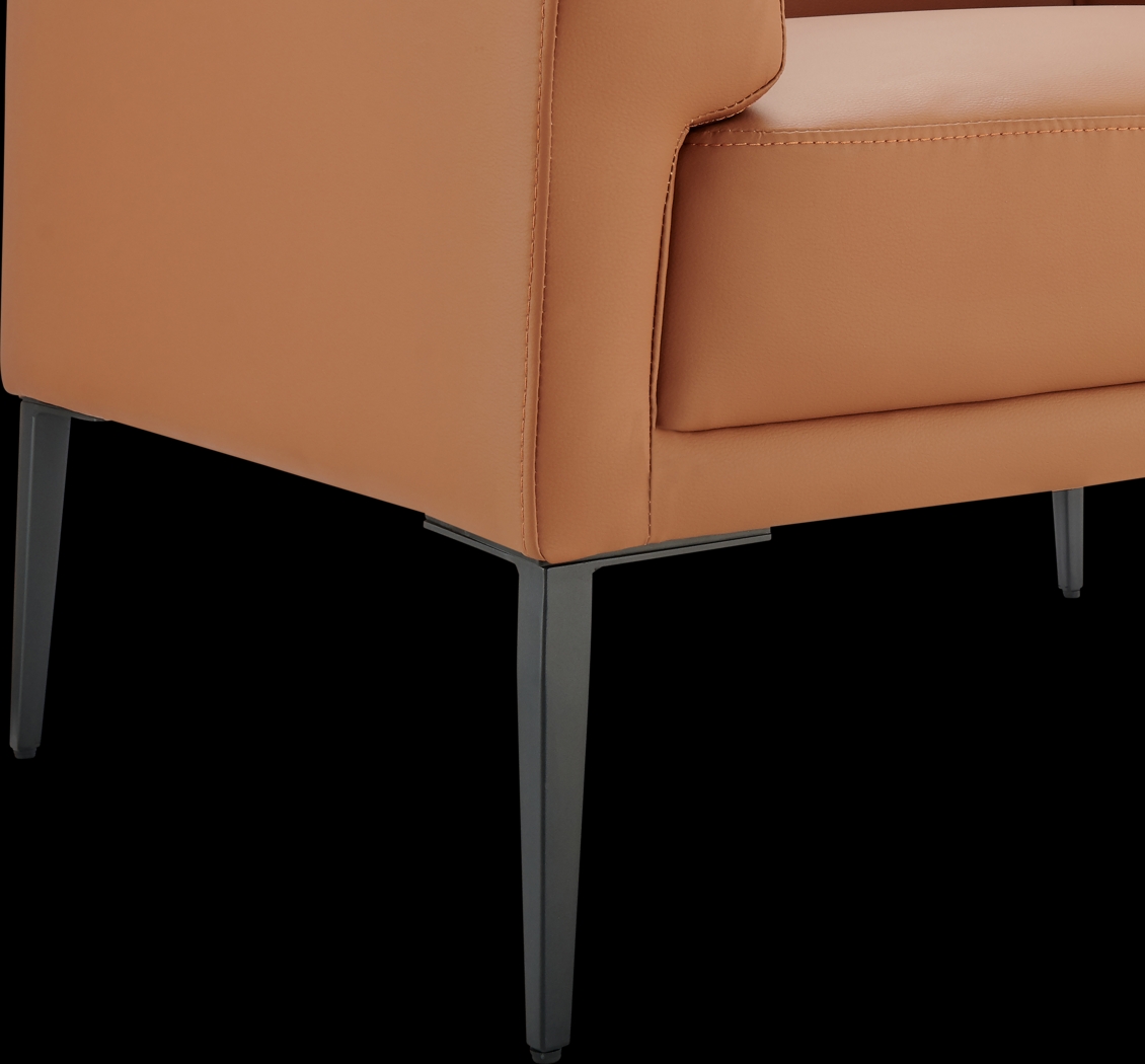 Tigerhouse Caramel Accent Chair - Thumbnail - Image 8