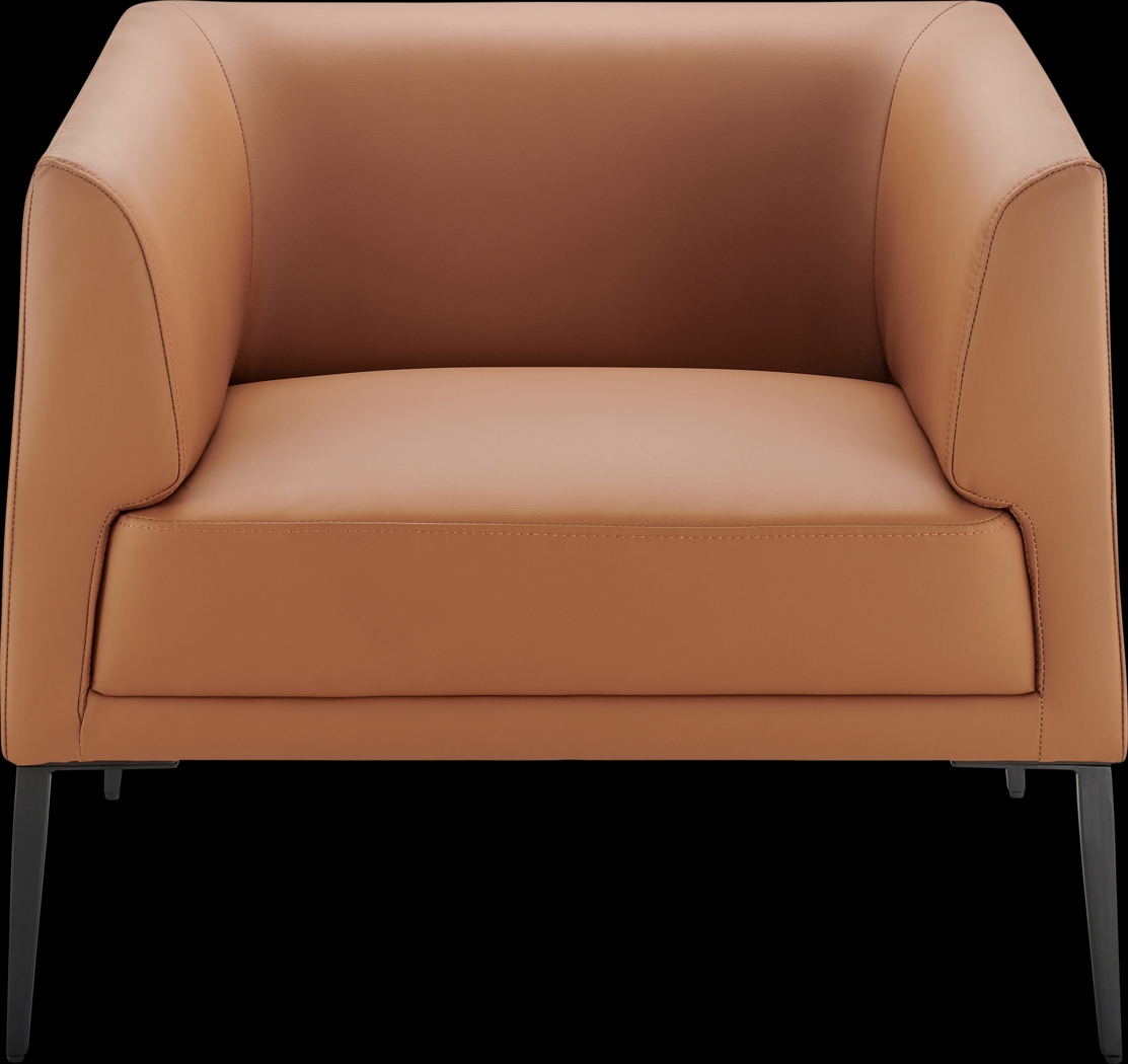 Tigerhouse Caramel Accent Chair - Thumbnail - Image 1