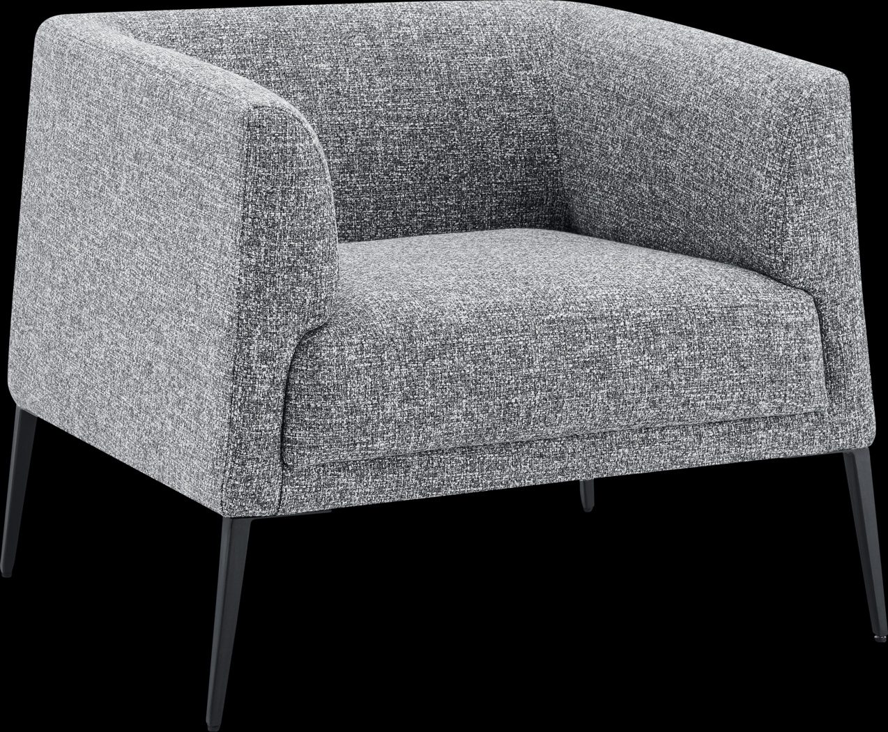 Tigerhouse Gray Accent Chair - Thumbnail - Image 3