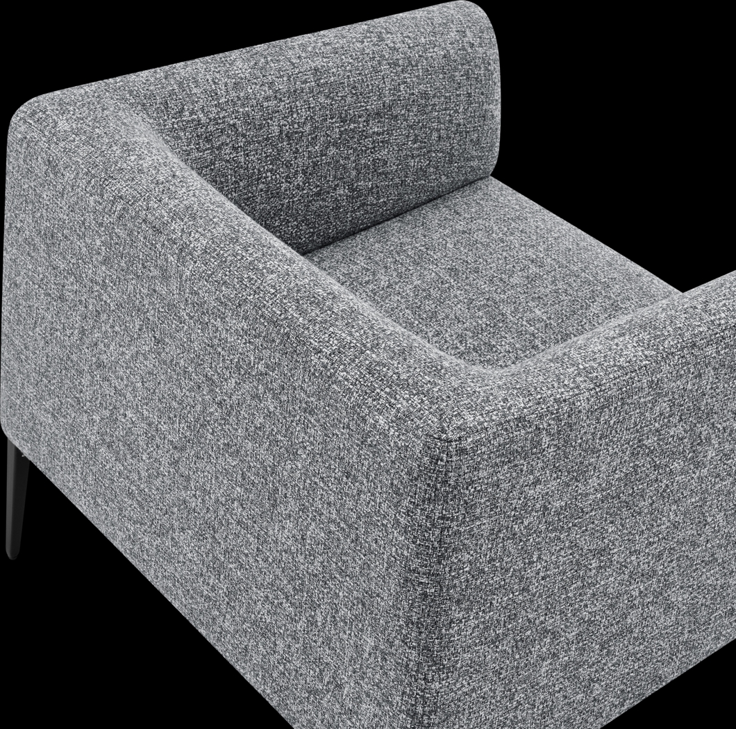 Tigerhouse Gray Accent Chair - Thumbnail - Image 8